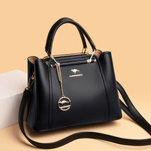 Bolsa Feminina de Couro Legítimo Luxuosa Corelle