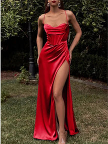 Vestido Fenda Lateral Encanto Cativante