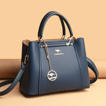Bolsa Feminina de Couro Legítimo Luxuosa Corelle
