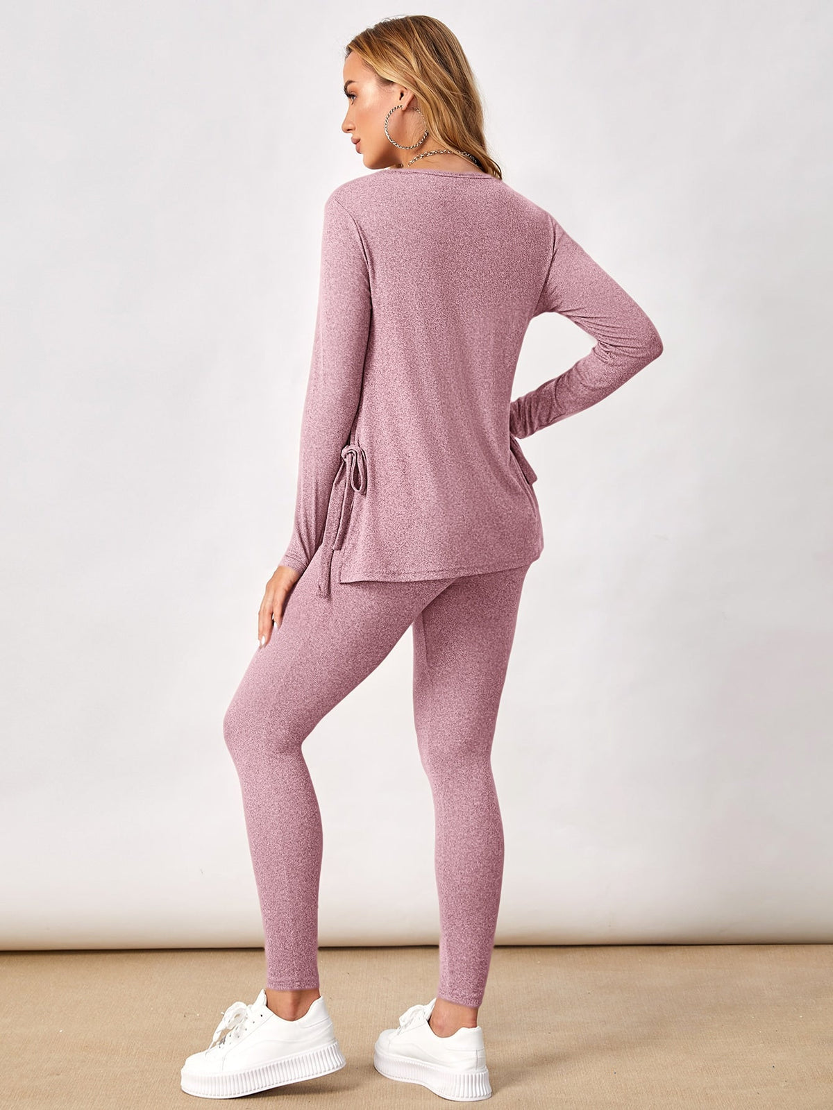 Conjunto Feminino Maternidade Casual Blusa e Calça Camila