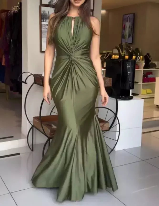 Vestido Longo Morgana [Coleção França]