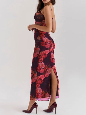Vestido Longo Slim Fit - Modelo Nhayra