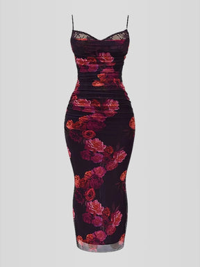 Vestido Longo Slim Fit - Modelo Nhayra