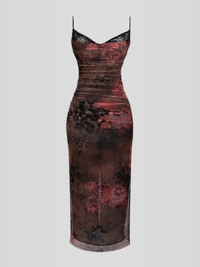 Vestido Longo Slim Fit - Modelo Nhayra