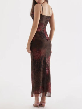 Vestido Longo Slim Fit - Modelo Nhayra